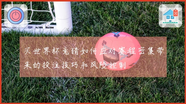 买世界杯竞猜如何应对赛程密集带来的投注技巧和风险控制